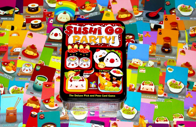 Read more about the article 6:30 Family Game Night – Sushi Go Party! (8+)