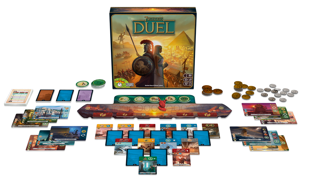 Read more about the article 2:00 MONTHLY GAME TOURNAMENT : 7 Wonders Duel