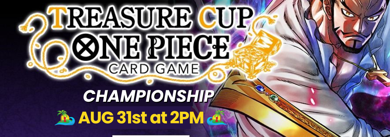 Read more about the article 2:00 One-Piece Treasure Cup Store Championship