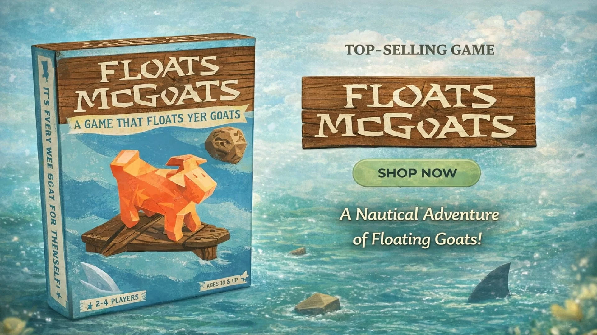 Floats Mcgoats Banner