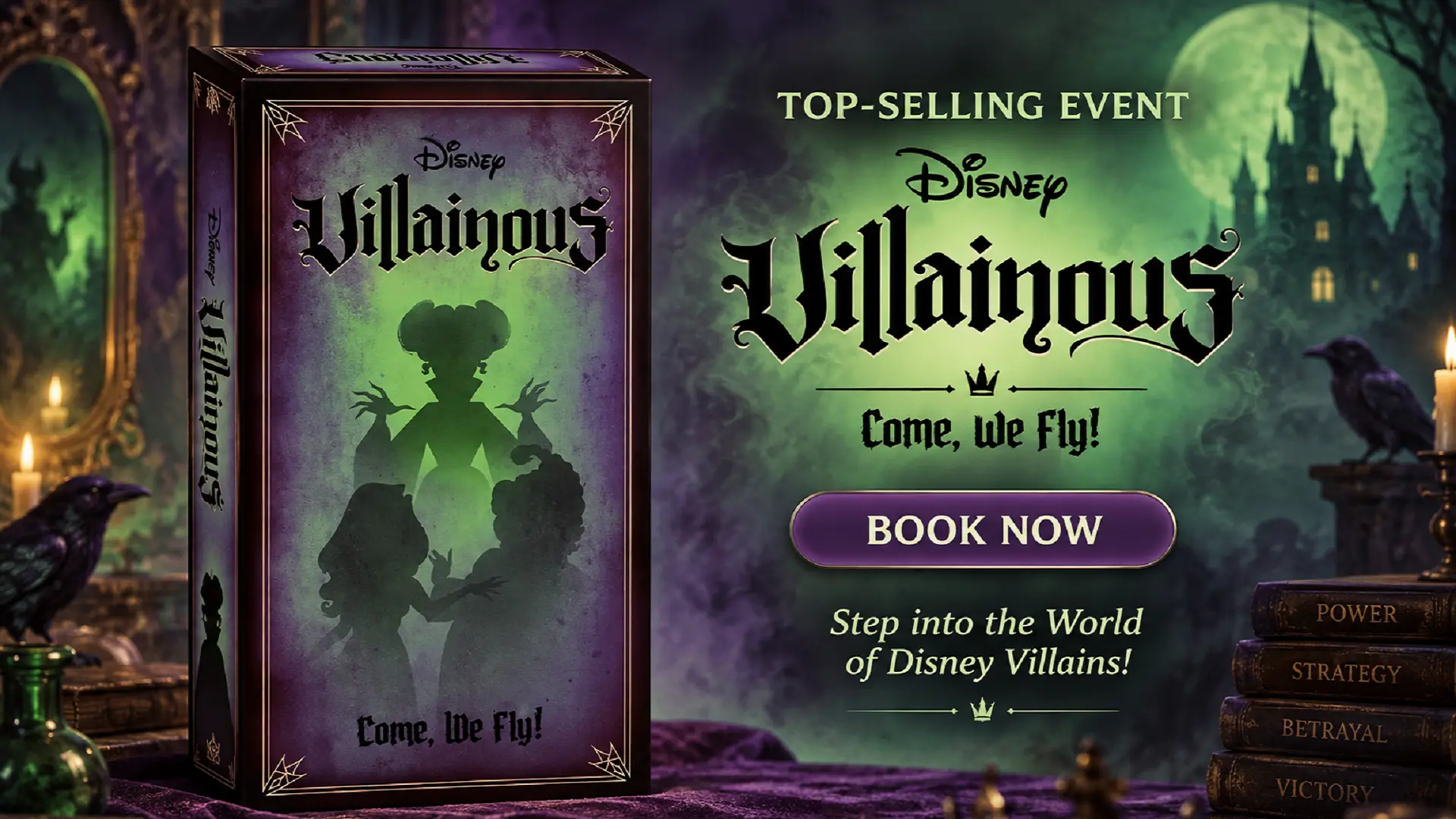 Disney Villians Bannner