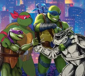 Teenage Mutant Ninja Turtles X MTG midnight release